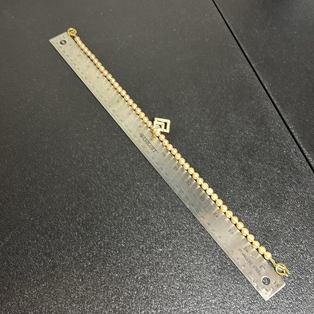 Vintage Kjl Kenneth Jay Lane Elegant Gold Pearl N… - image 8